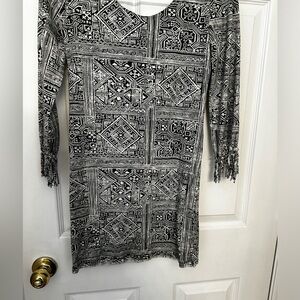 Billabong bodycon dress with cute tassels